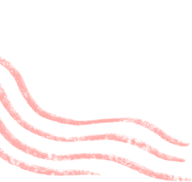 pink curved lines